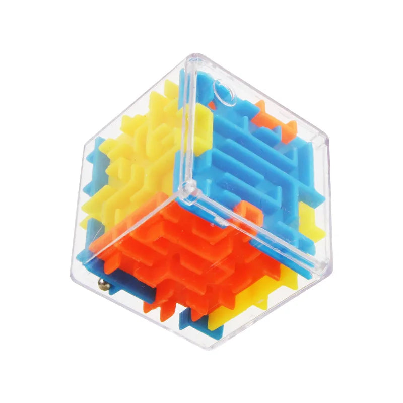 Mini 3D Maze Cube Puzzle Rolling Ball