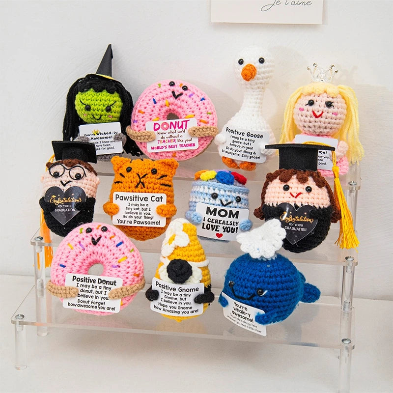 Crochet Positive Energy Doll Pocket Hug Halloween