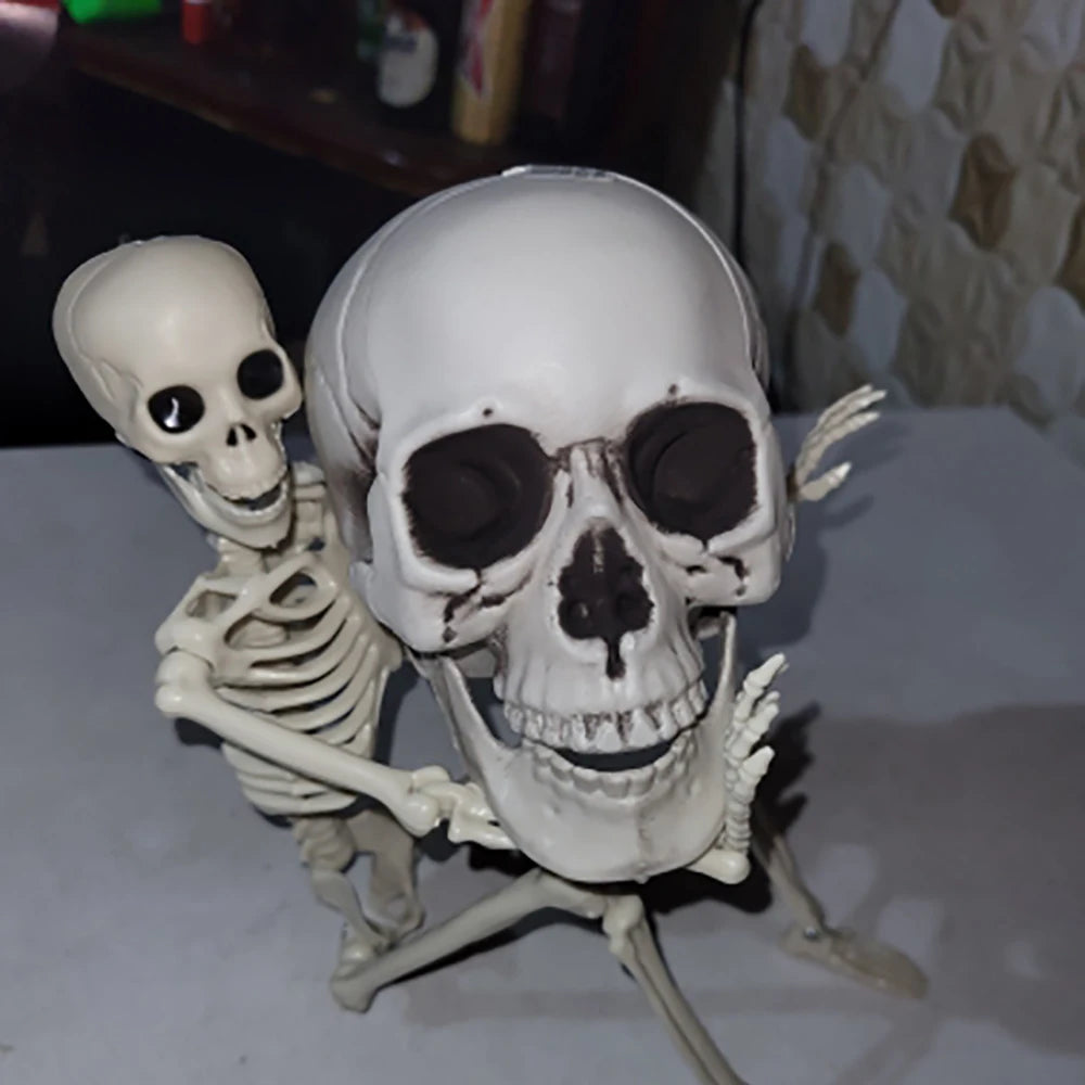 Festive Halloween Skull Decoration Realistic