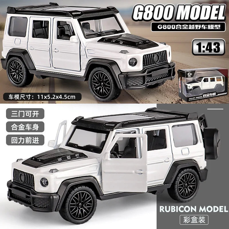 1:43 Three-door alloy toy simulation sports car model ornament pull-back