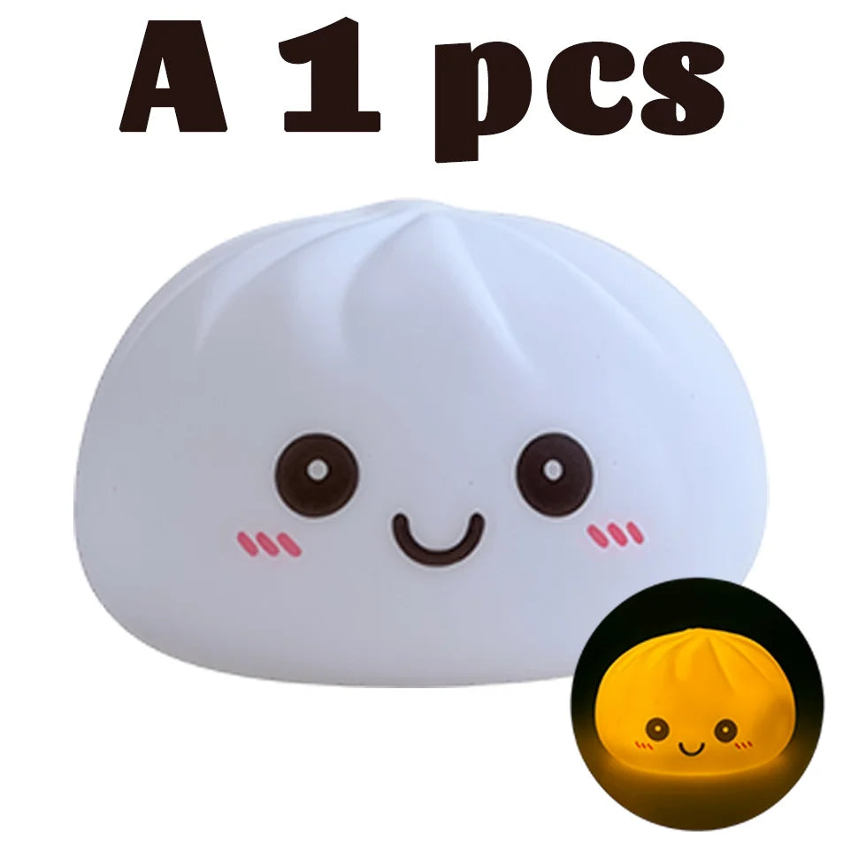 2027 New Dumpling Night Lights Glowing Desktop Ornament