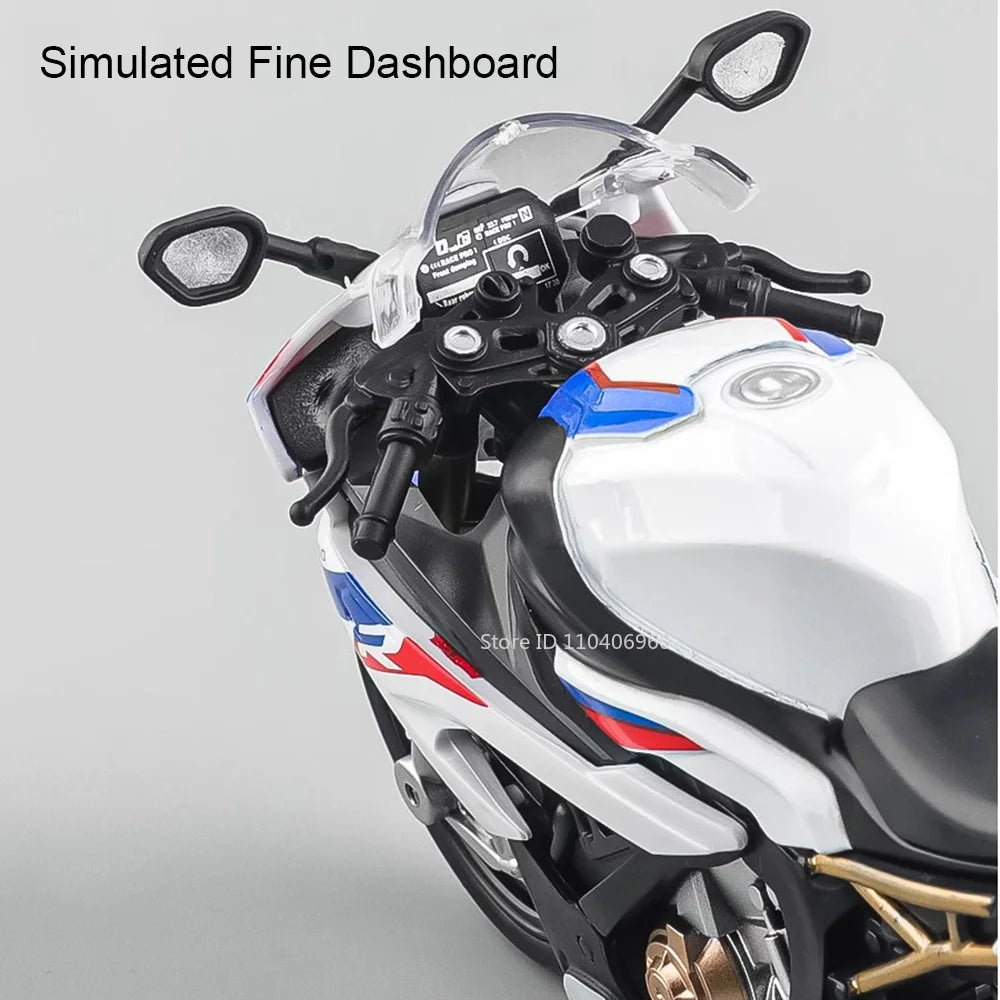 1:12 S1000RR Motorcycle Diecast Model Alloy