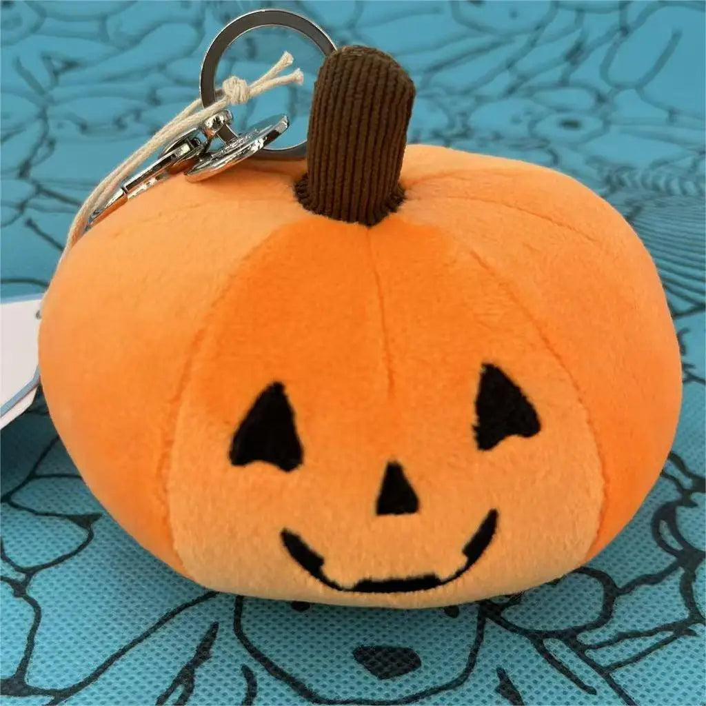 Marshmallow Plush Keychains Grapes Skeleton Pumpkin