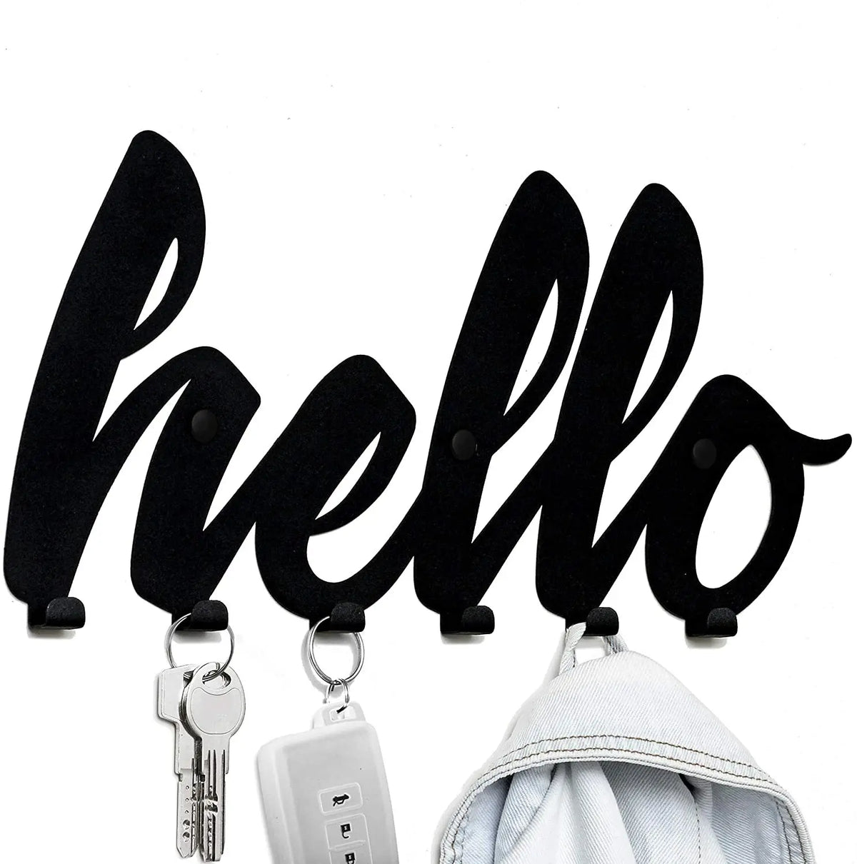 1pc Modern Metal Toilet Door Sign Stylish Thinking Room Wall Sculpture