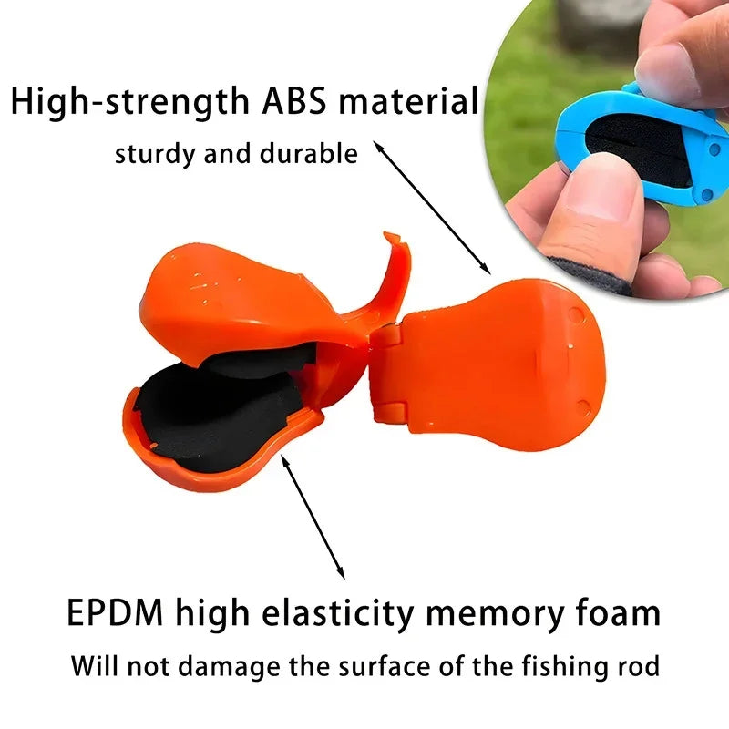 2pcs Quick-attach Fishing Rod Clip Tool-free 1-hand Holder Freshwater Rods