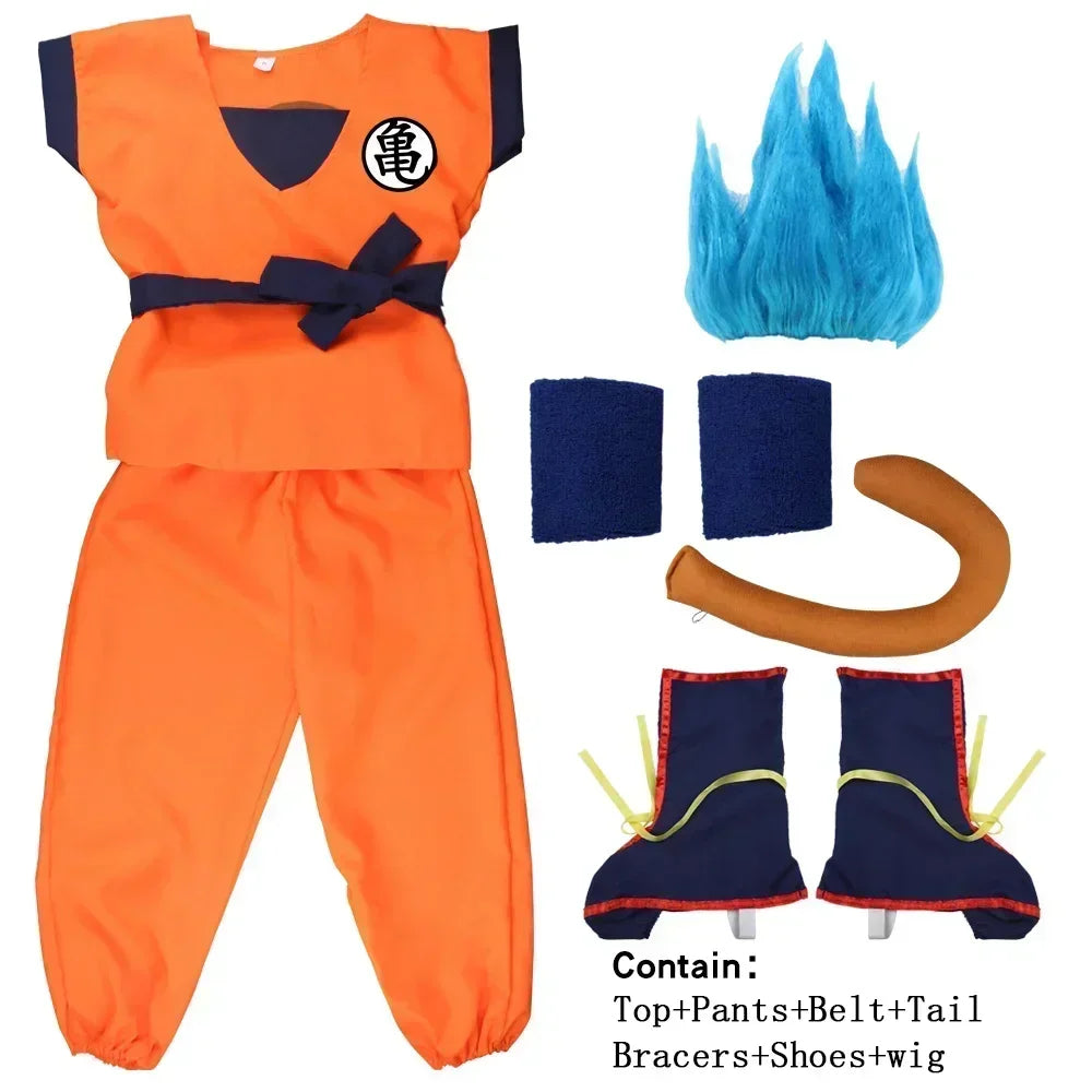 Anime Warrior Costume Kids Adults Sizes