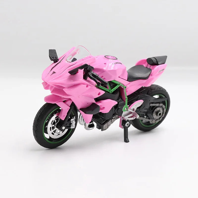 1:18 Scale Ninja Diecast Motorcycle Model Toy
