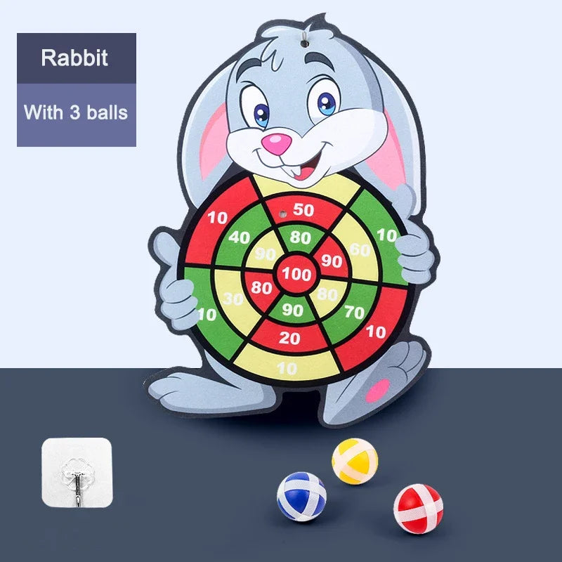 Educational Dart Board Game Sticky Ball
