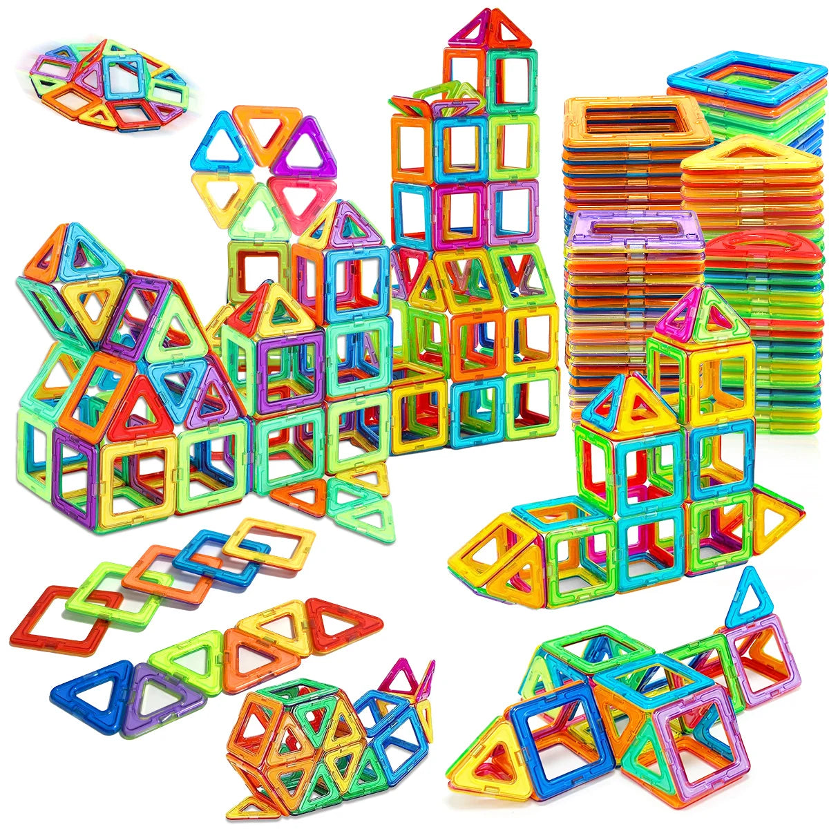 Magnetic Building Blocks DIY STEM Set