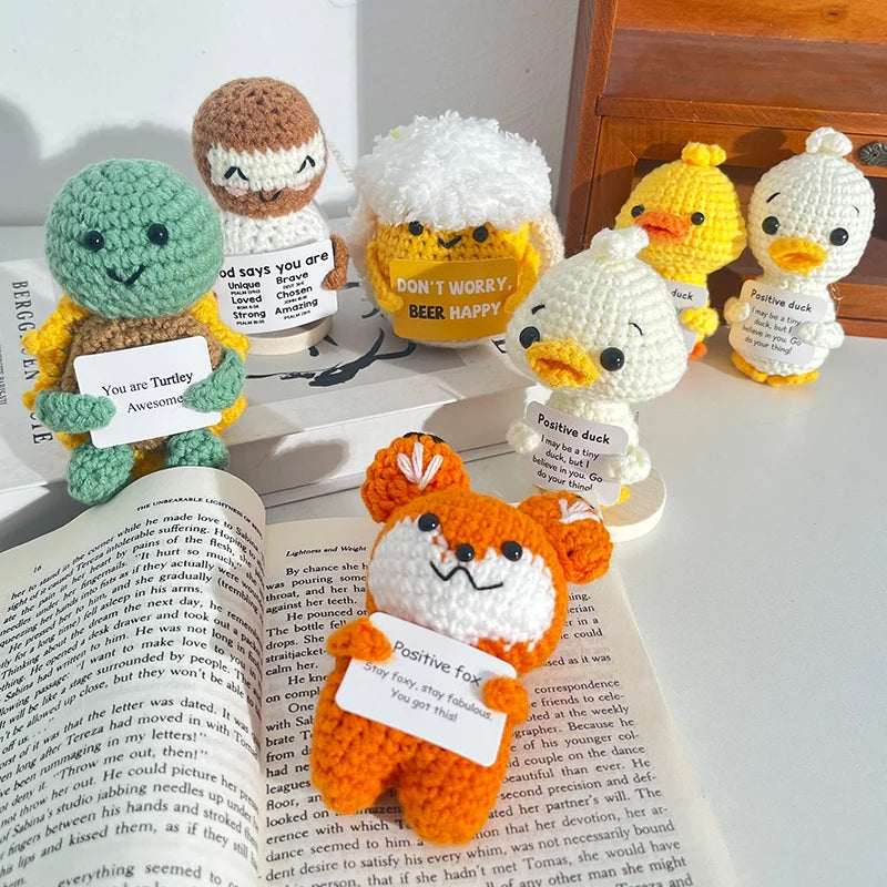 Crochet Positive Energy Doll Pocket Hug Halloween