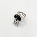 Anime Soul Eater Death the Kid Skull Ring Cosplay Alloy Adjustable Finger