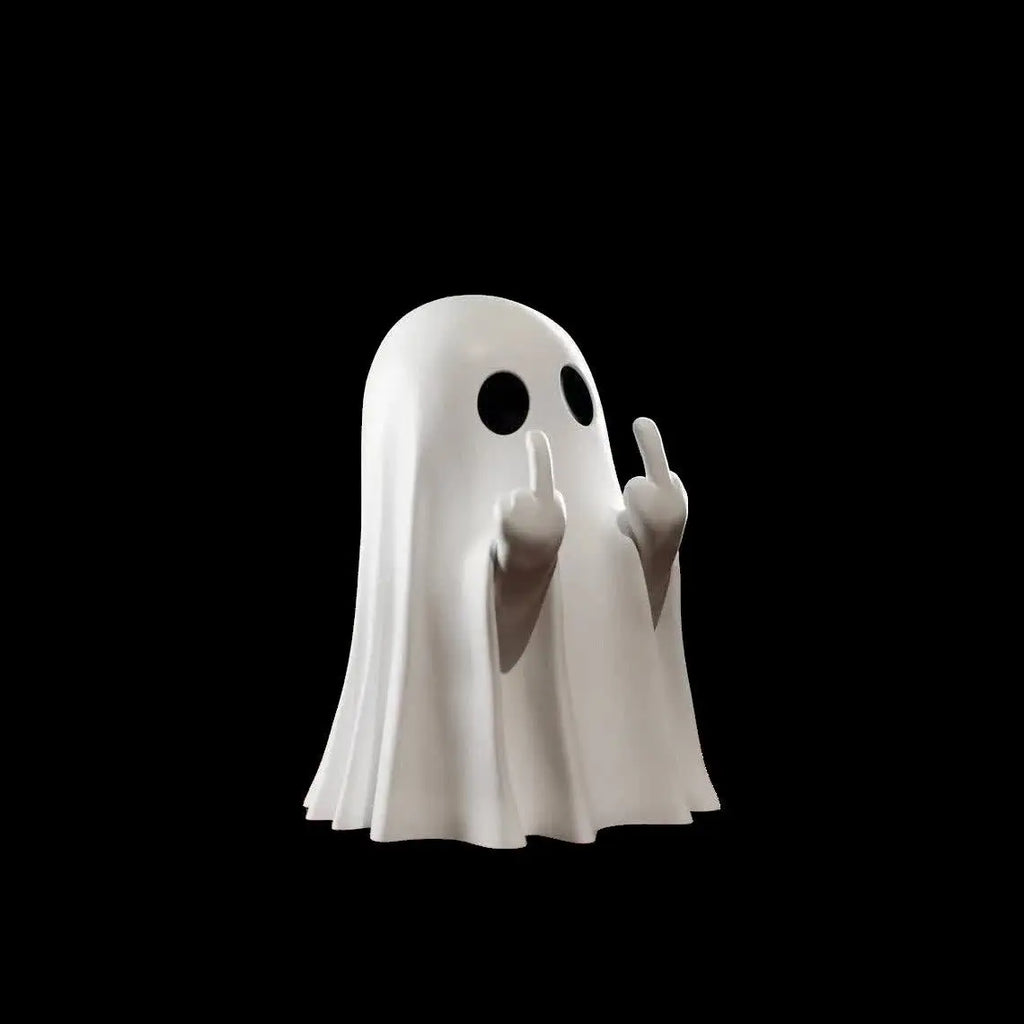 Funny Ghost Figurine Halloween Toy Ornament