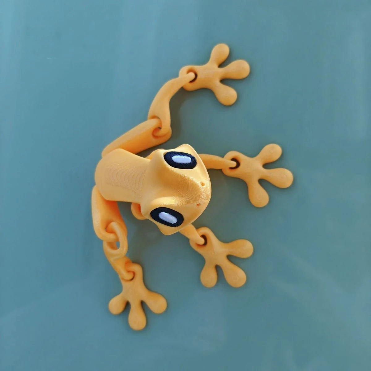 3D Printing Simulation Tree Frog Joint Movable Frog Ornaments Kitchen Home
