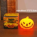 Flameless LED Pumpkin Lamp Halloween Decor