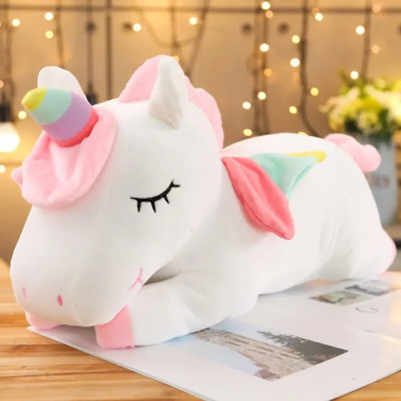 Kawaii Horse Plush 25 50cm Soft Stuffed Huggable Dolls Animal Toys Birthday
