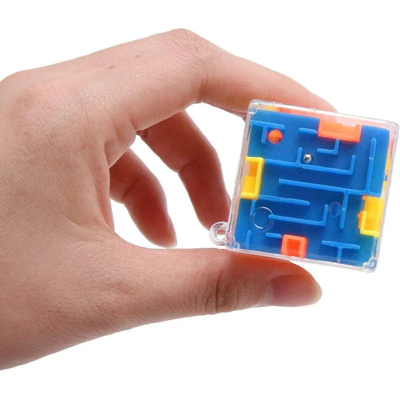 Mini 3D Maze Cube Puzzle Rolling Ball