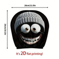 2pc Cartoon Character Knitted Car Headrest Covers