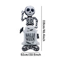 1pcs Halloween Giant Pumpkin Skeleton Standing Balloon House Witch Dead Tree Inflatable Foil Ballon Halloween Party Deco Supplie