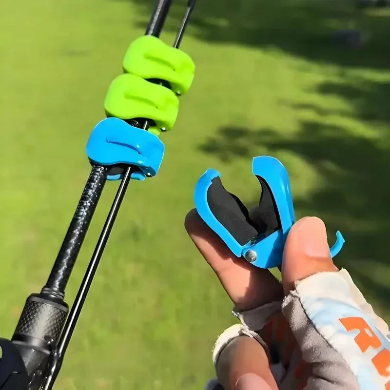 2pcs Quick-attach Fishing Rod Clip Tool-free 1-hand Holder Freshwater Rods