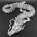 88CM 60CM 3D Printed Gem Dragon Crystal Fidget Toy Rotatable Articulated