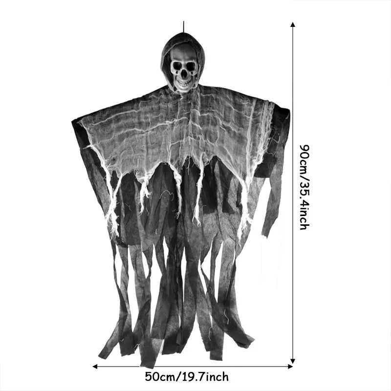1pc 90CM Halloween Decor Skeleton Ghosts Hanging Decoration Party Bar Scary