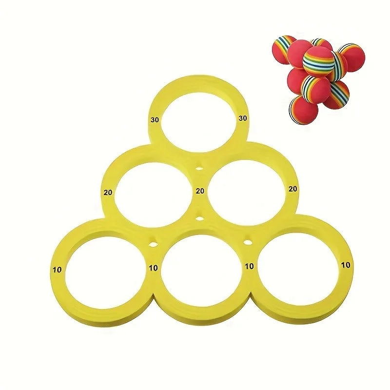 Swimming Pool Toss Game Set Family Water Sports Floating Pool Toys Throwing