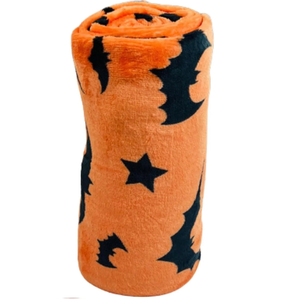 1PC Gifts Blanket Black Bats Printed Flannel Blanket Perfect Sofa Office Bed