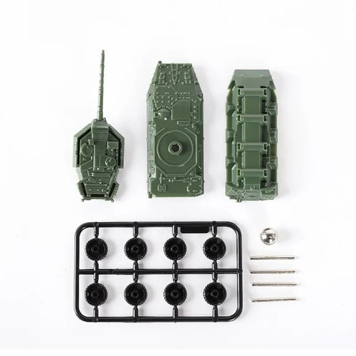 1 144 5cm Classic Tank Model WWII Soviet BM21 Italian B1 Destroyer US M35