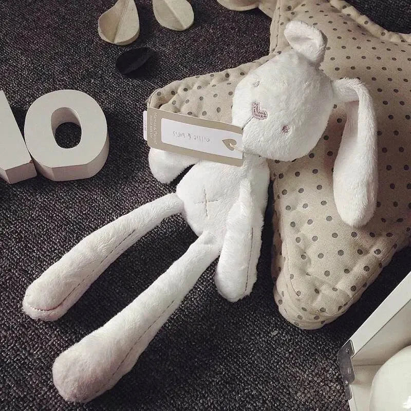 Cute Rabbit Doll Baby Soft Plush Toys Sleeping Crib