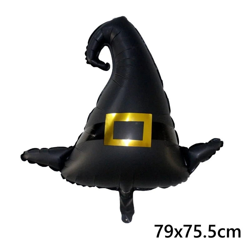 Halloween Pumpkin Ghost Balloons Decorations Spider Foil Balloons Inflatable