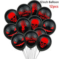 12pcs Halloween Ghost Balloons Party Decoration