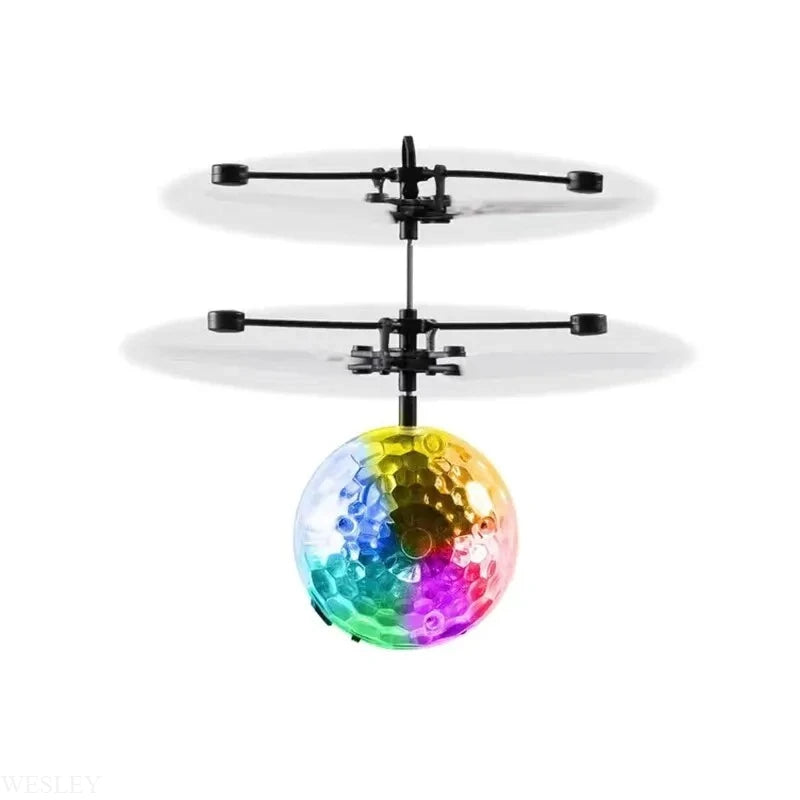 LED Light-Up Crystal Ball Gesture Control Toy