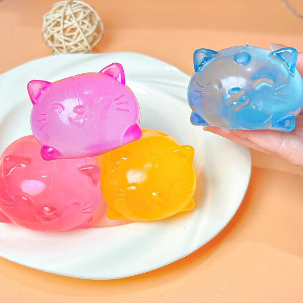 Mini Cute Cat Maltose Squishy Slow Rise Ball