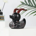 Dark Gothic Duck Sculpture Satanic Resin Art Statue Punk Home Decor Witch Altar