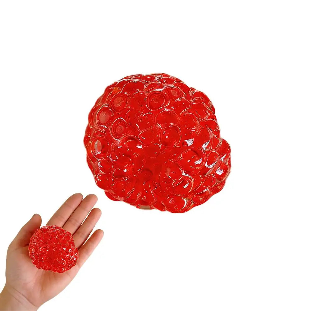 Ice Bead Squishy Ball Transparent Fidget Toy