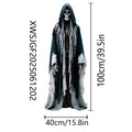 2D Halloween Horror Evil Pumpkin Man hanging Background Cloth Halloween Terror Atmosphere Indoor and Outdoor Decoration Supplies