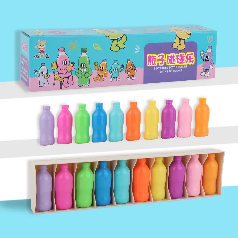 Fun Bottle Guessing Game Color Memory Matching