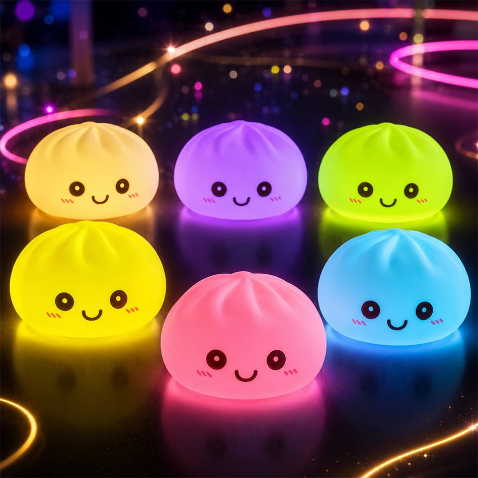2027 New Dumpling Night Lights Glowing Desktop Ornament