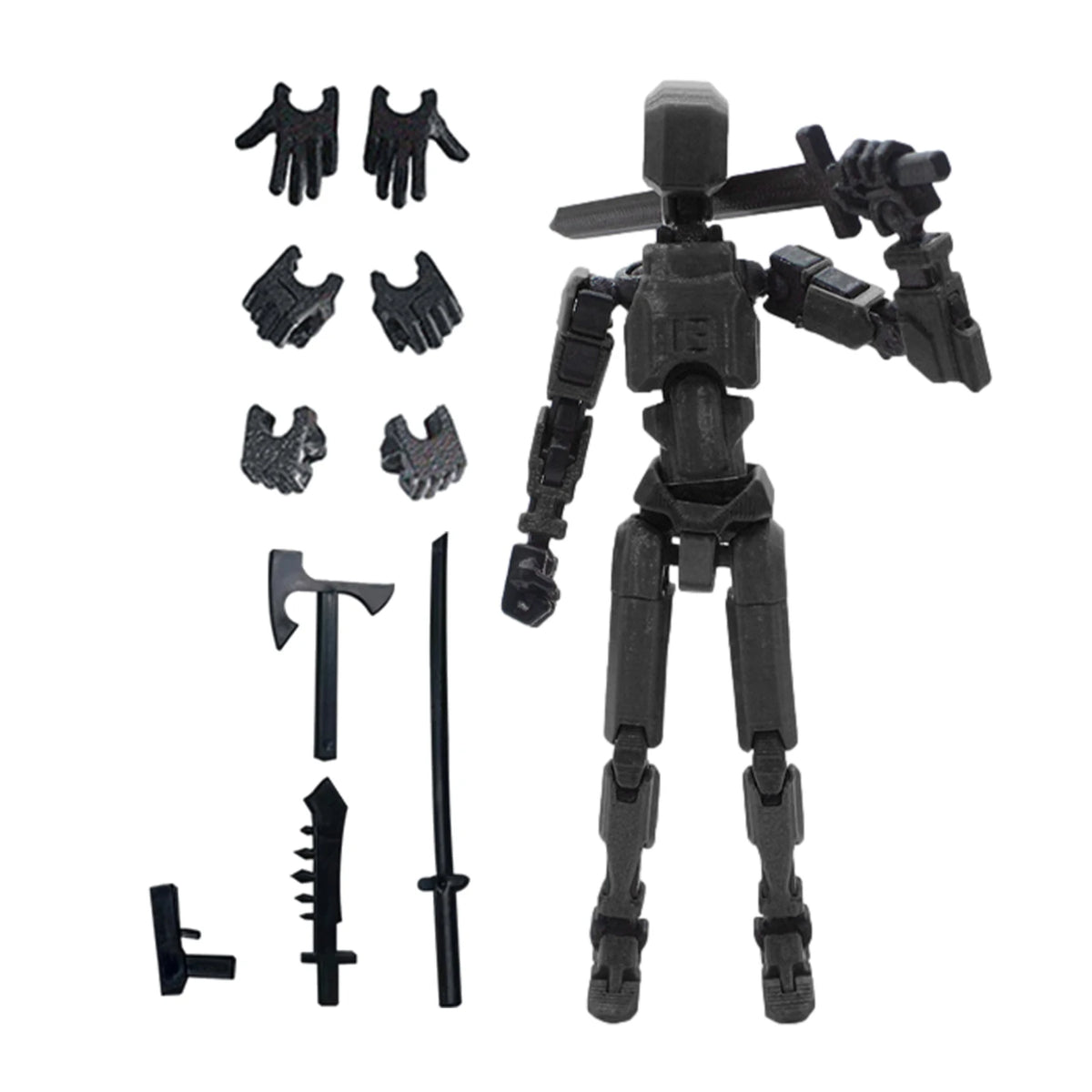 13 Joints Articulate Action Figure Poseable Dummy Doll