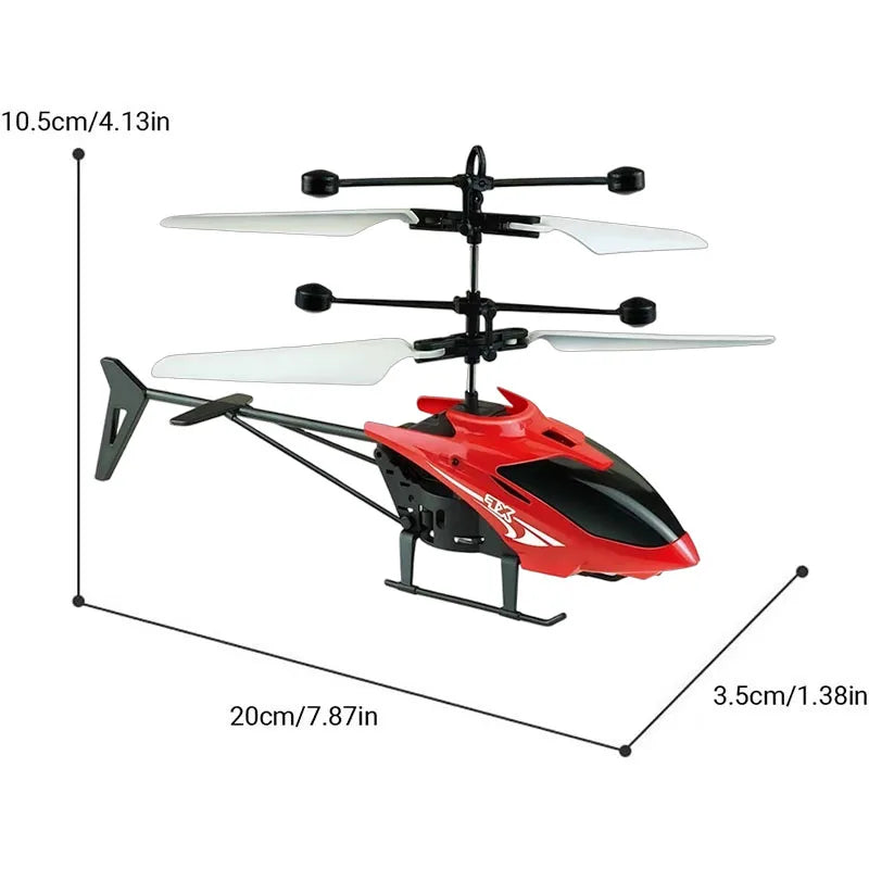 Rechargeable Mini RC Drone Remote Safe Fall-resistant RC Helicopters Children