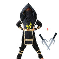 Complete Kids Ninja Warrior Costume Mask Set