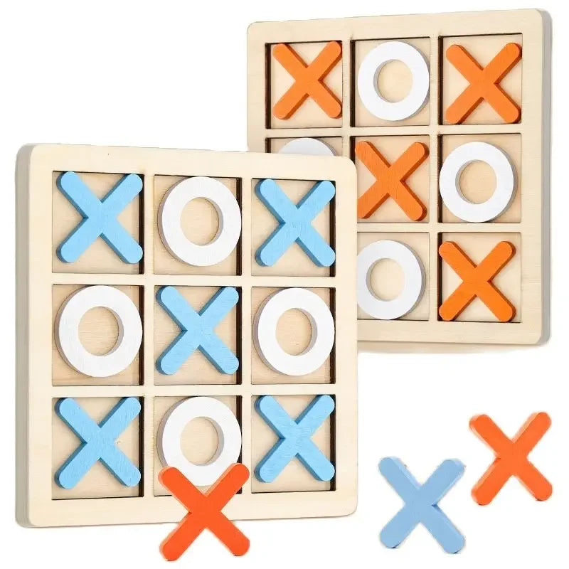 Montessori Chess Game Wooden Puzzle Toy
