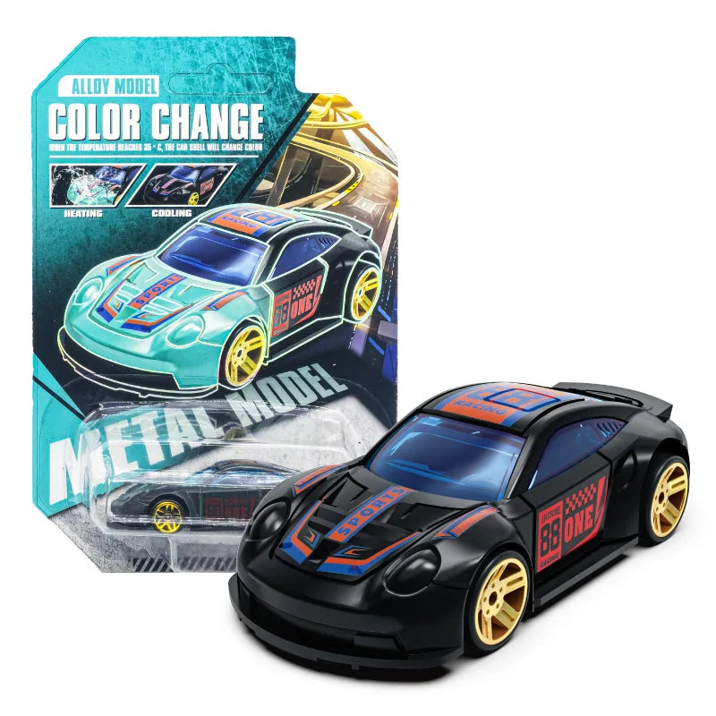 1:64 Magic Color Changing Racing Car Model