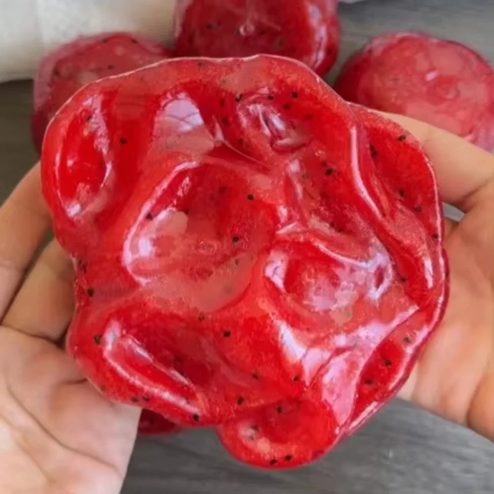 Handmade Watermelon Slushy Squishy Slow Rebound