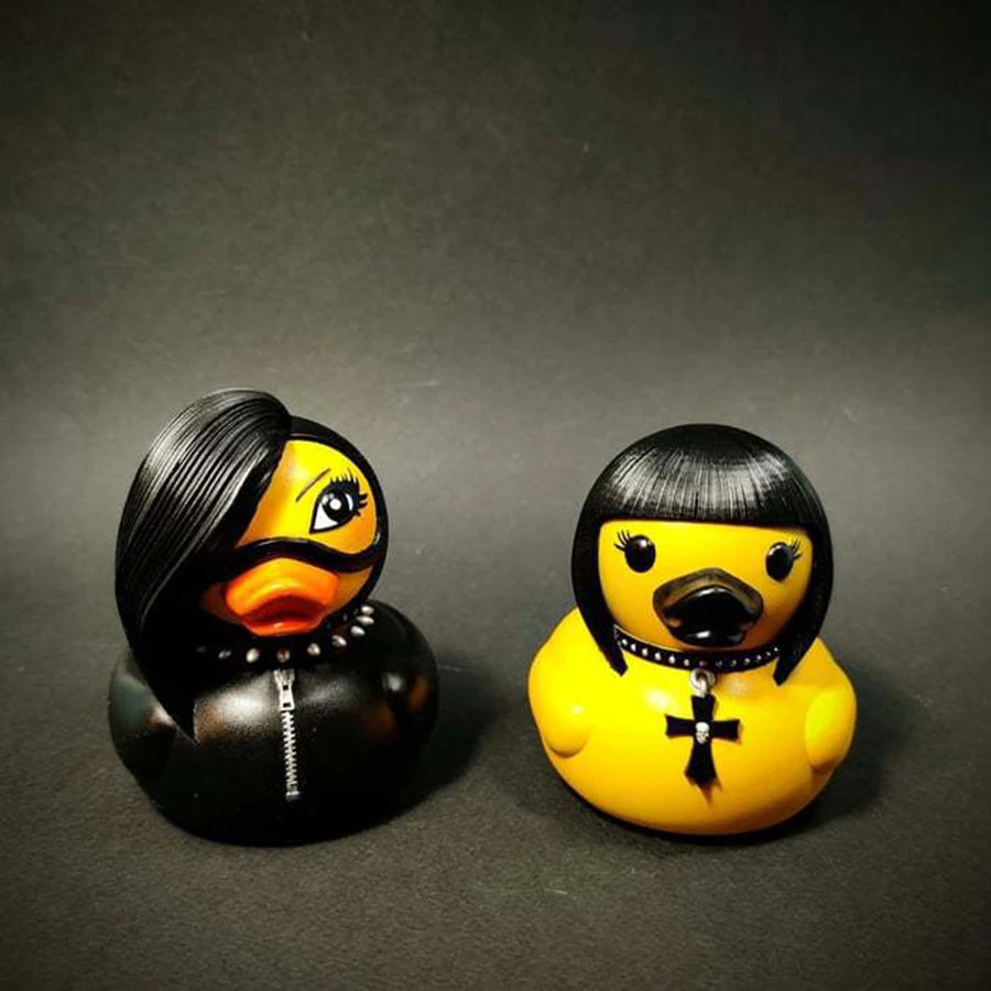 Dark Gothic Duck Sculpture Satanic Resin Art Statue Punk Home Decor Witch Altar
