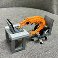 MOC Building Block Shrimp Model Creative Puzzle Assembly