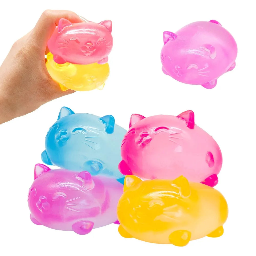 Mini Cute Cat Maltose Squishy Slow Rise Ball