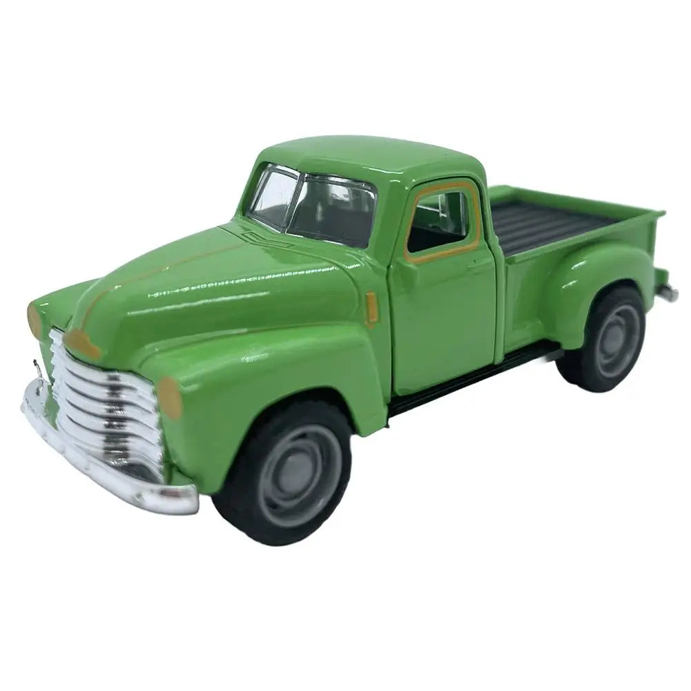 1 32 Red Metal Truck Model Vintage Alloy Mini Pull-Back Diecast Car