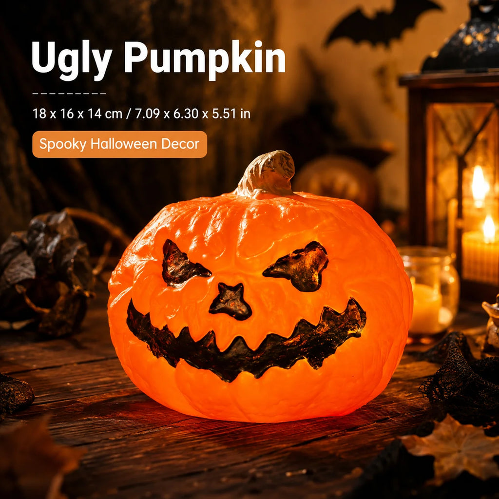 1Pc Decorative Pumpkin Halloween Props Lantern Outdoor