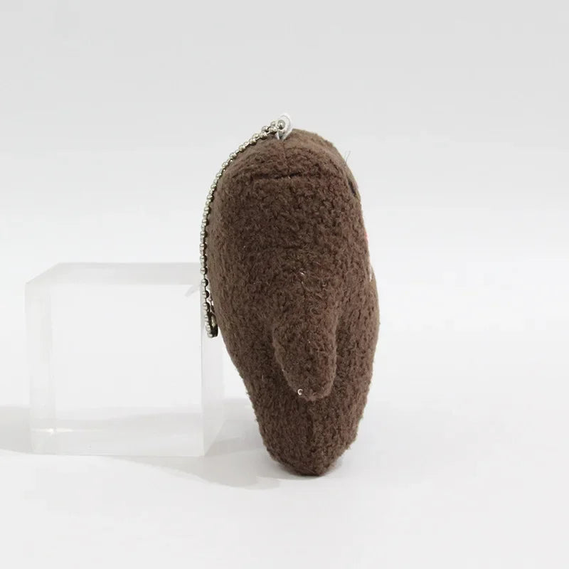 Kawaii Cute Domo Kun Plush Keychain Ball Chain Cartoon Anime Cute Bag